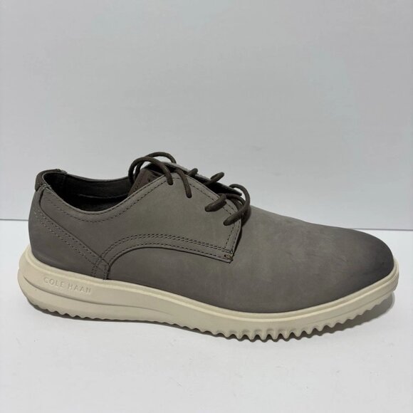 Cole Haan Men’s Grand+ Plain Toe Oxford Stone, Size 9 M - Picture 1 of 6